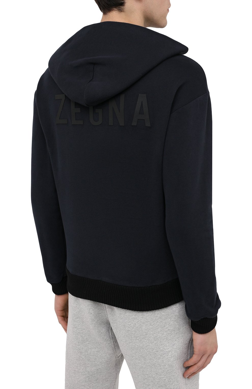 Хлопковое худи ermenegildo zegna x fear of god ZEGNA, арт. FZJ804/FZ1001, фото 4