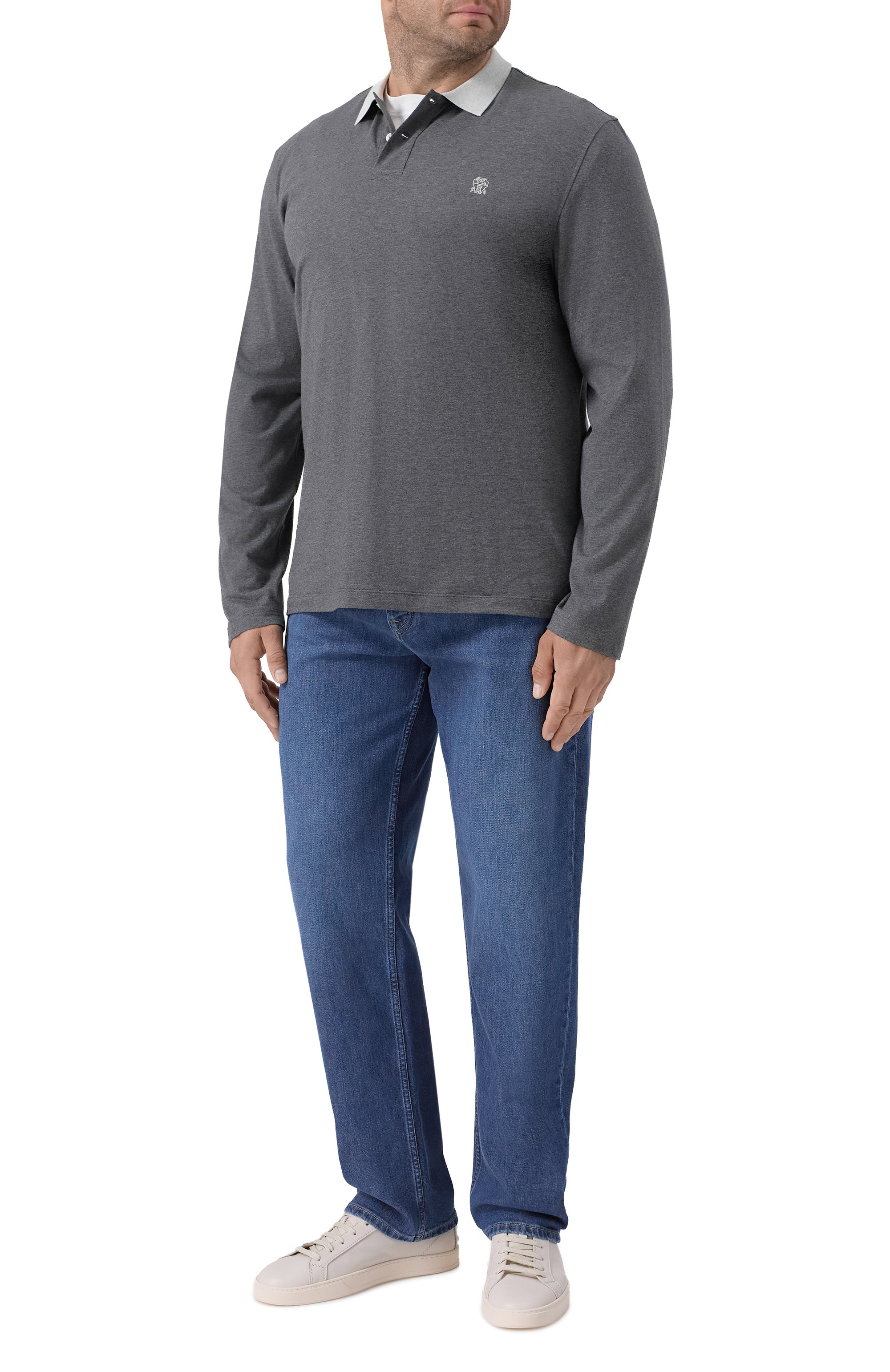 Хлопковое поло BRUNELLO CUCINELLI, арт. M0B138791G, фото 2