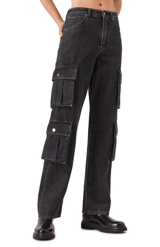 Джинсы-карго Dolce & Gabbana FTC60D/G8LV5 Чёрный  FTC60D/G8LV5 Фото 3