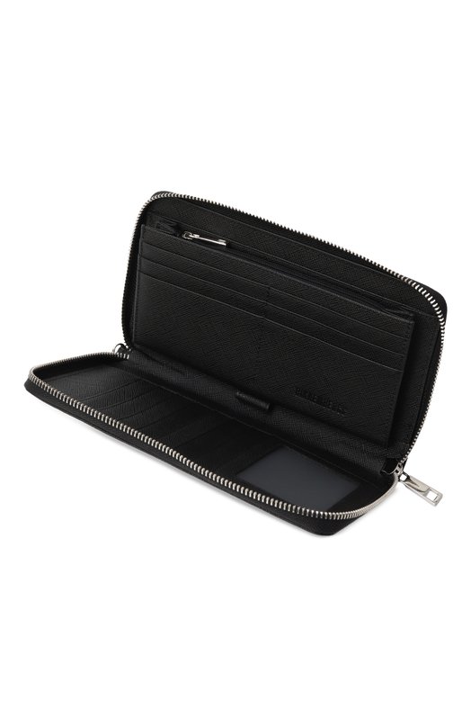 Кожаное портмоне Dirk Bikkembergs BKMA01098M Чёрный  BKMA01098M Фото 3