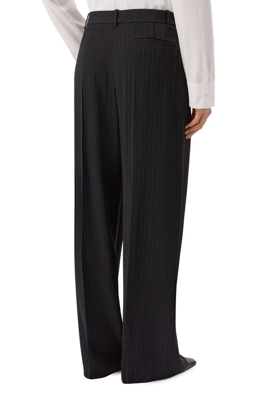 Брюки из вискозы BOSS 50554101 Чёрный  50554101 Фото 4