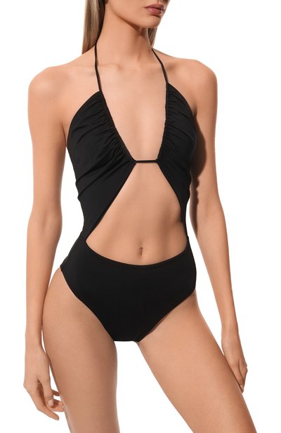 Слитный купальник MORE NOIR черного цвета по цене 30850 руб., арт. MN-SWM/RACHEL/BA, фото 2 Слитный купальник MORE NOIR, арт. MN-SWM/RACHEL/BA, фото 2