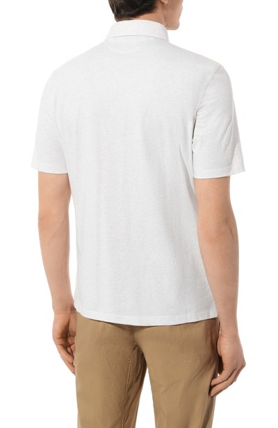Хлопковое поло BRUNELLO CUCINELLI, арт. M0B133936, фото 4