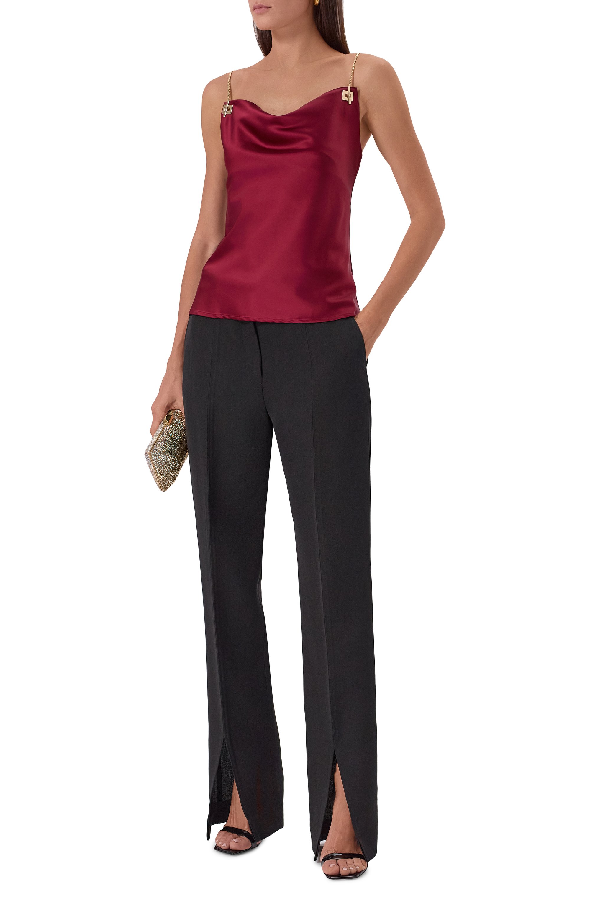 Атласный топ DANAME, арт. 725FW7707A, фото 2