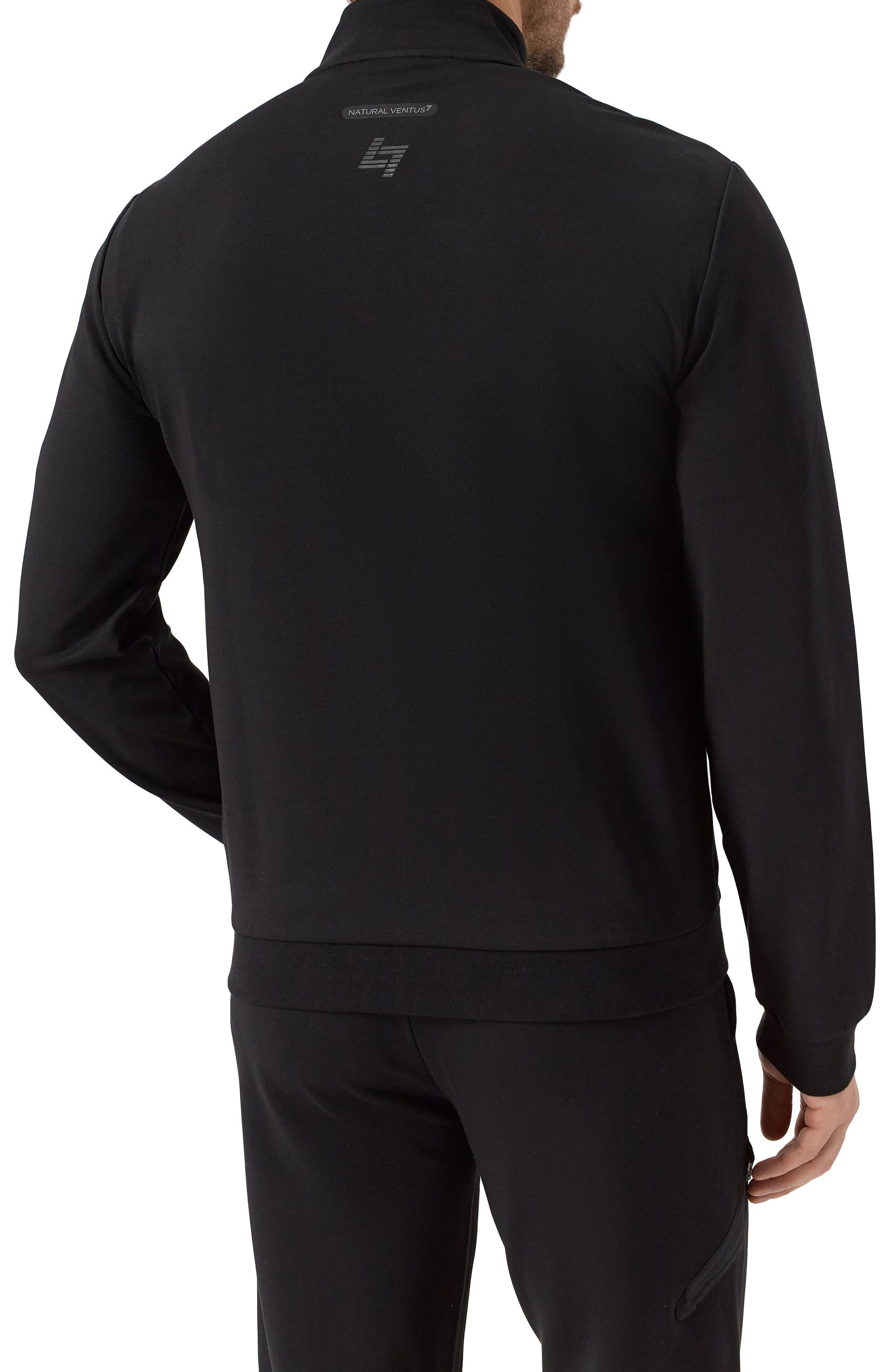 Спортивный костюм EA7 черного цвета по цене 23950 руб., арт. 7M000664/AF12501, фото 3 Спортивный костюм EA7, арт. 7M000664/AF12501, фото 3