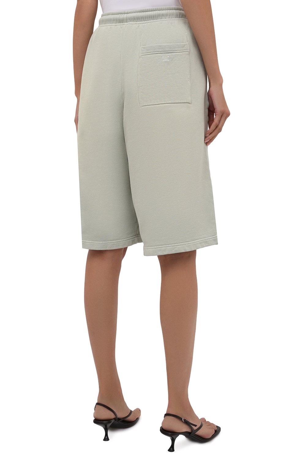 Хлопковые шорты ACNE STUDIOS, арт. CE0014/W, фото 4