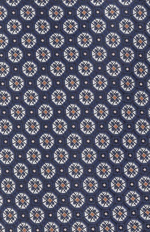 Шелковый галстук Canali 18/HJ04489 Синий  18/HJ04489 Фото 4