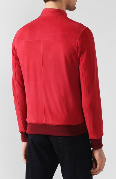 Кожаный бомбер ISAIA, арт. LWR017/PLW11, фото 4