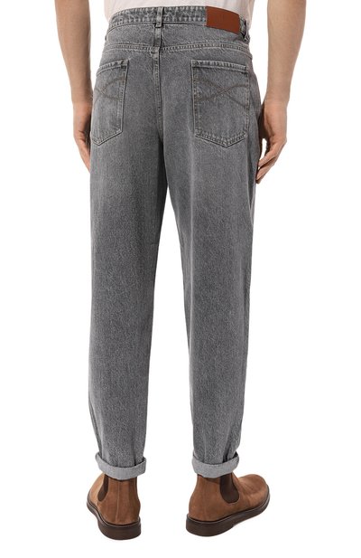 Джинсы loose fit BRUNELLO CUCINELLI, арт. MA095B2172, фото 4