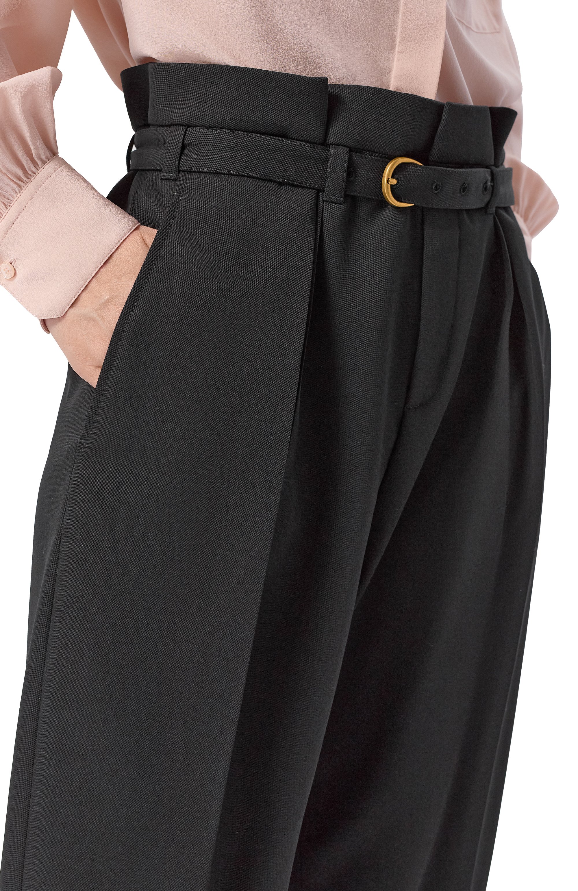 Шерстяные брюки CHLOÉ, арт. CH26SPA22067, фото 5