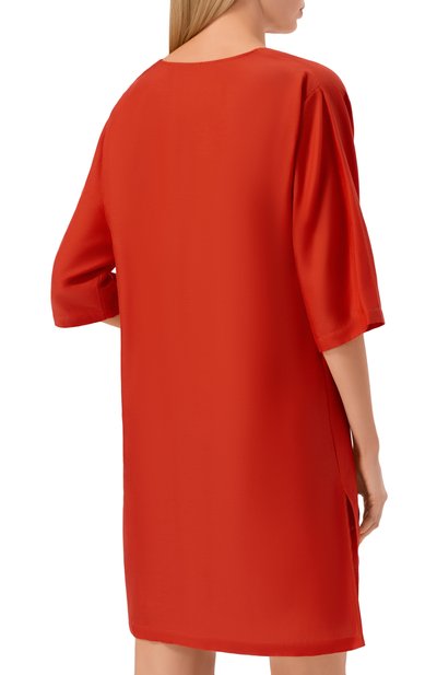 Туника из хлопка и шелка LISE CHARMEL оранжевого цвета по цене 31140 руб., арт. ASB44B8, фото 3 Туника из хлопка и шелка LISE CHARMEL, арт. ASB44B8, фото 3