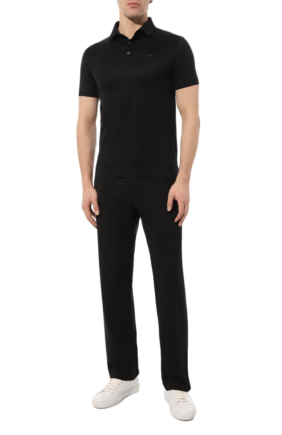 Поло из лиоцелла и хлопка EMPORIO ARMANI, арт. 8N1F98/1JUVZ, фото 2