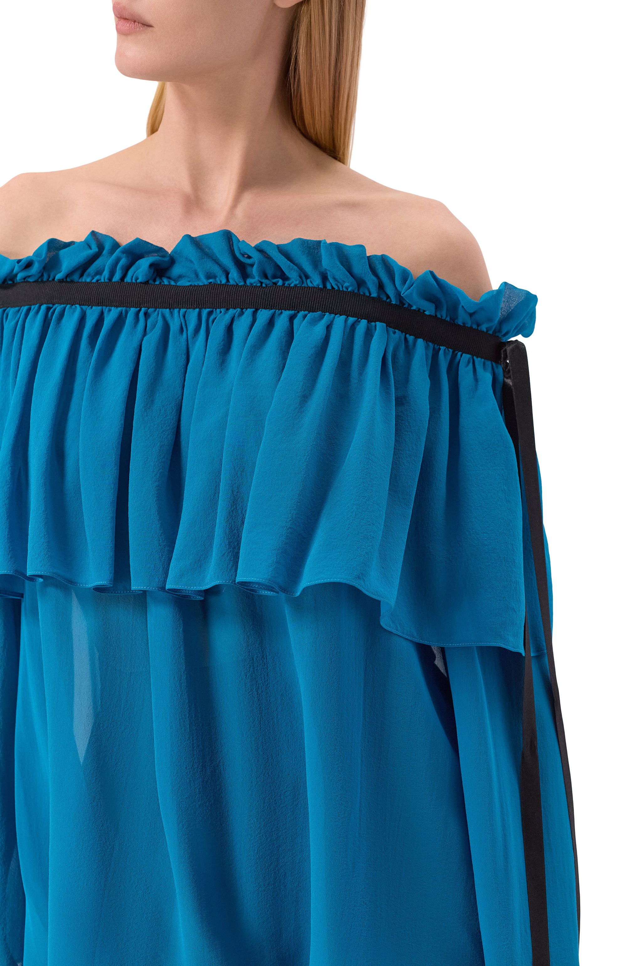 Шелковый топ NINA RICCI, арт. 26PCT0023/SE1417, фото 5