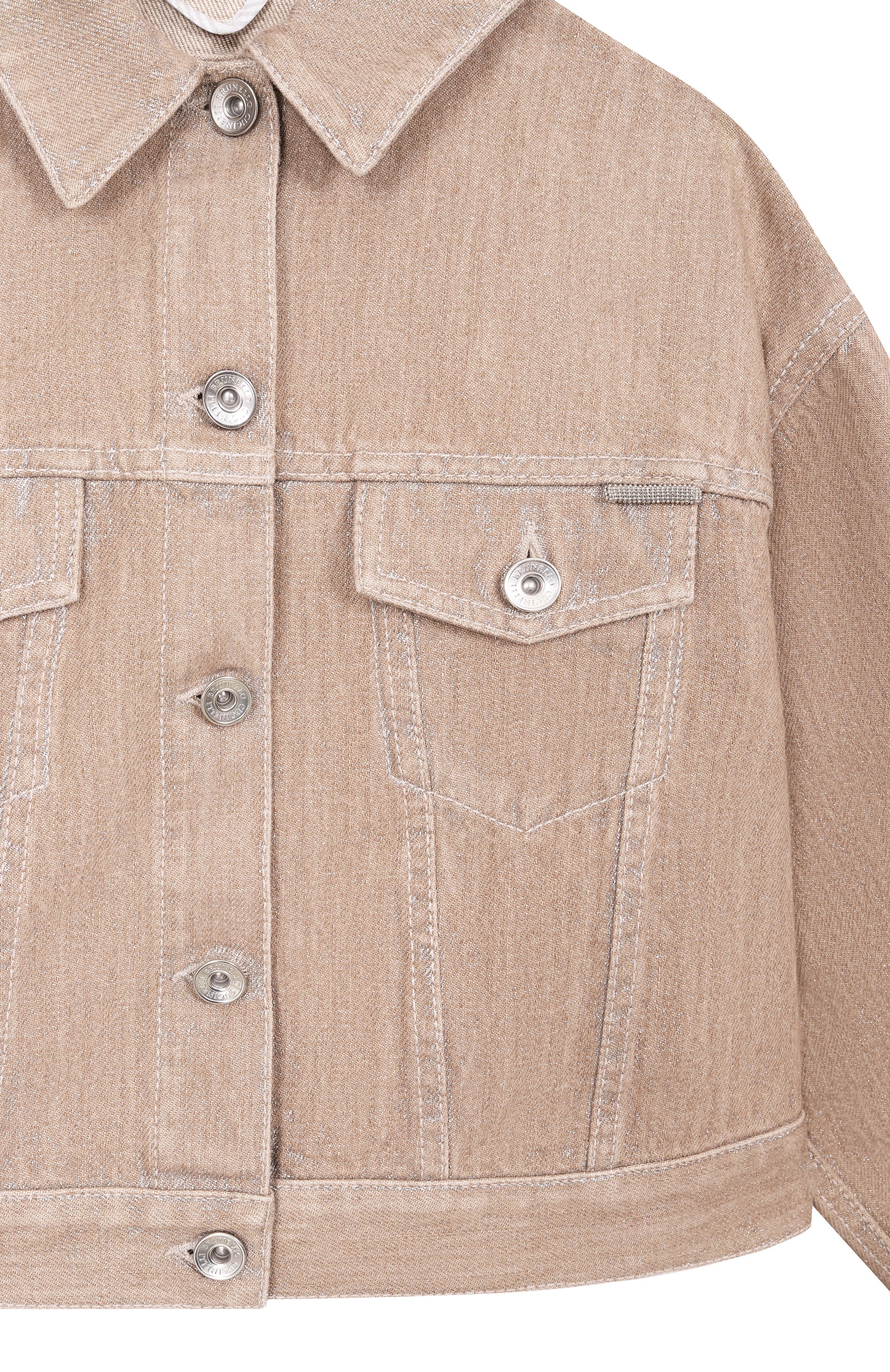 Джинсовая куртка BRUNELLO CUCINELLI, арт. BL1090613B, фото 3