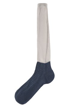 Гольфы из хлопка и шелка MAISON MARGIELA, арт. S50TL0037/S18440, фото 1