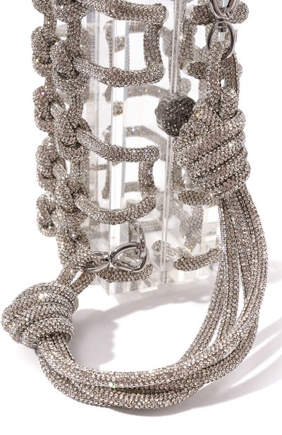 Сумка bess CULT GAIA серебряного цвета по цене 63500 руб., арт. SH1815AC, фото 3 Сумка bess CULT GAIA, арт. SH1815AC, фото 3