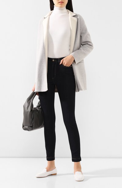 Замшевые лоферы KITON, арт. D47803X08S62, фото 2