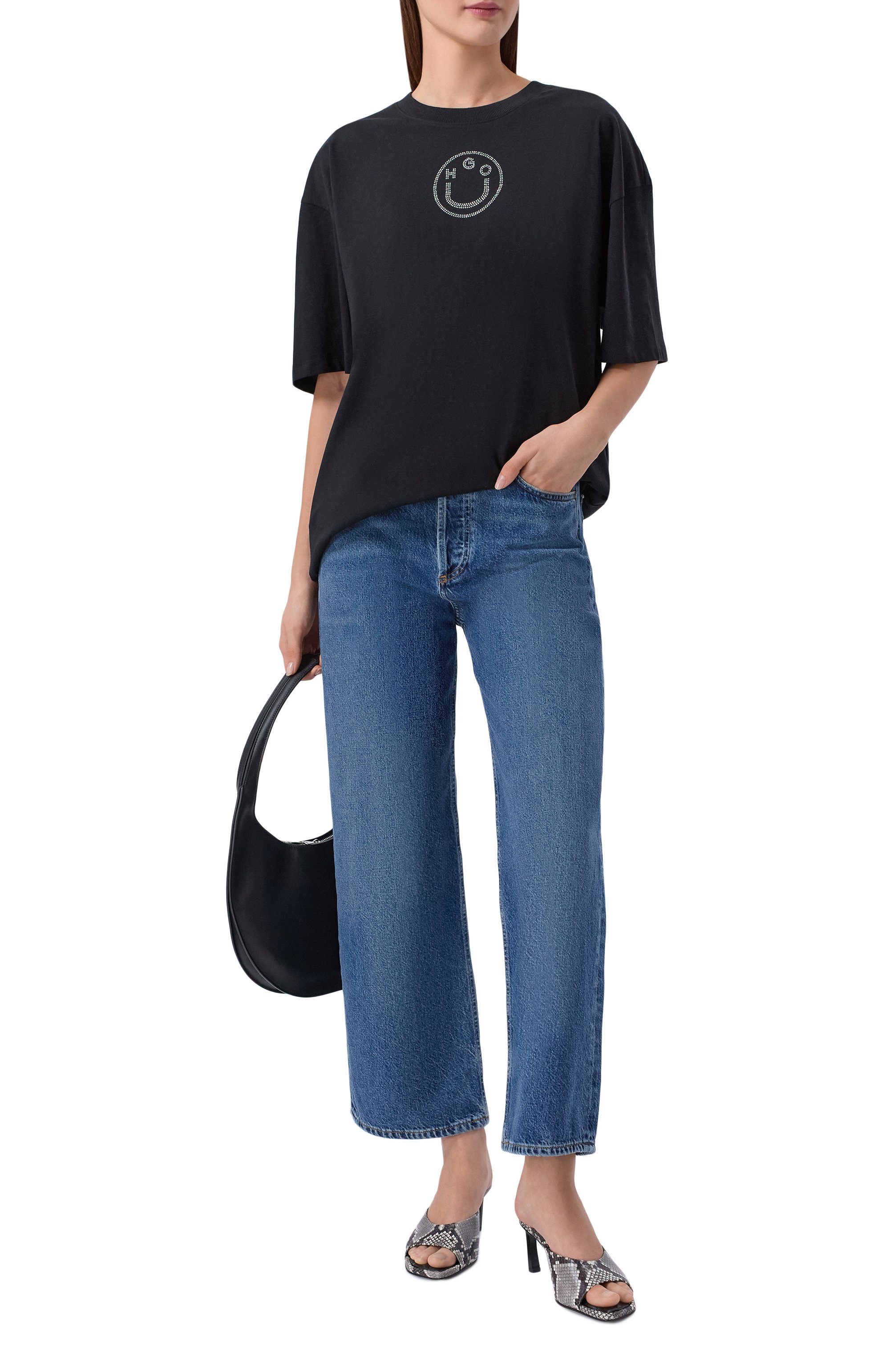 Хлопковая футболка HUGO BLUE, арт. 50554940, фото 2