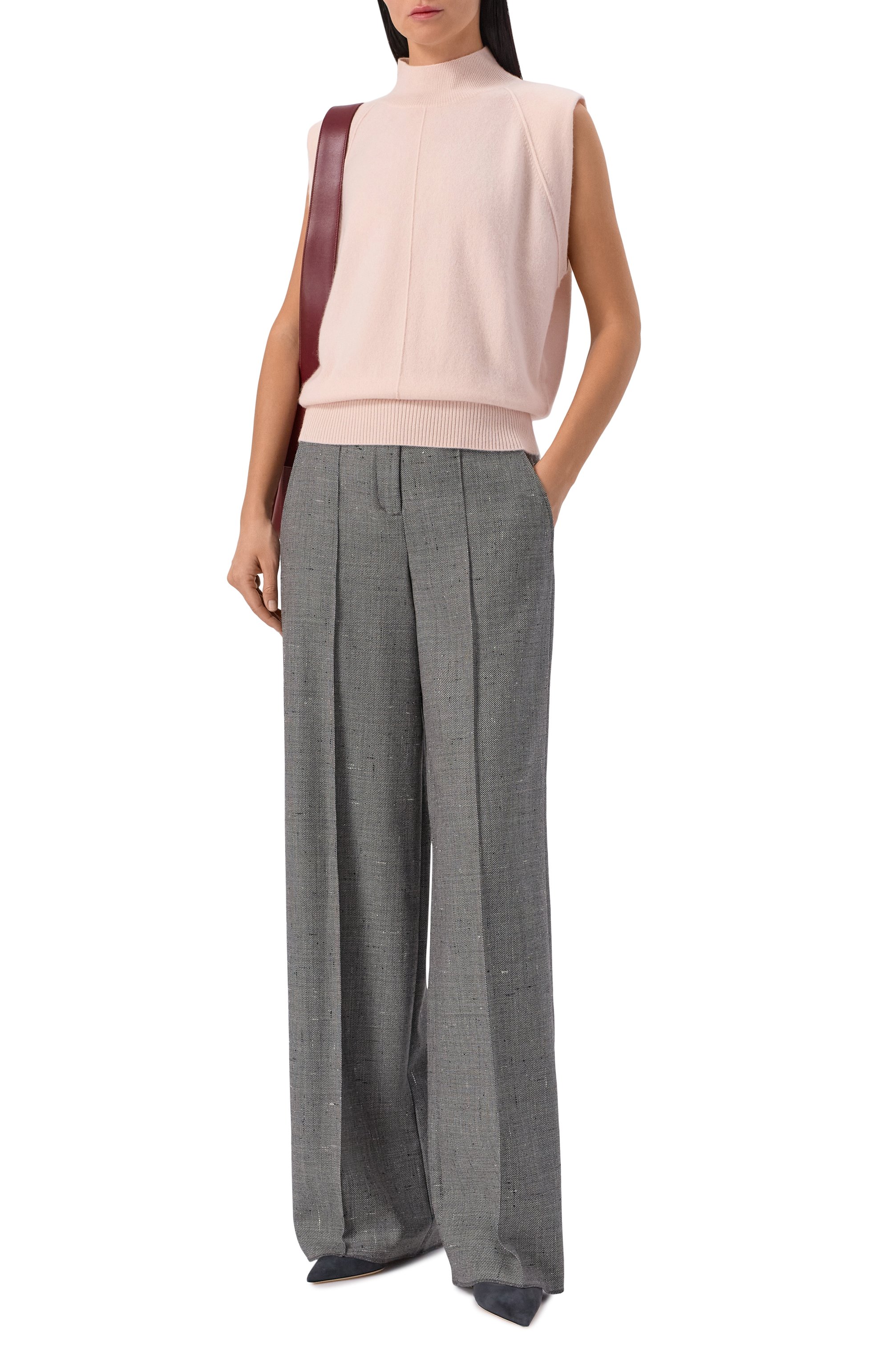 Кашемировый топ BOSS, арт. 50548506, фото 2