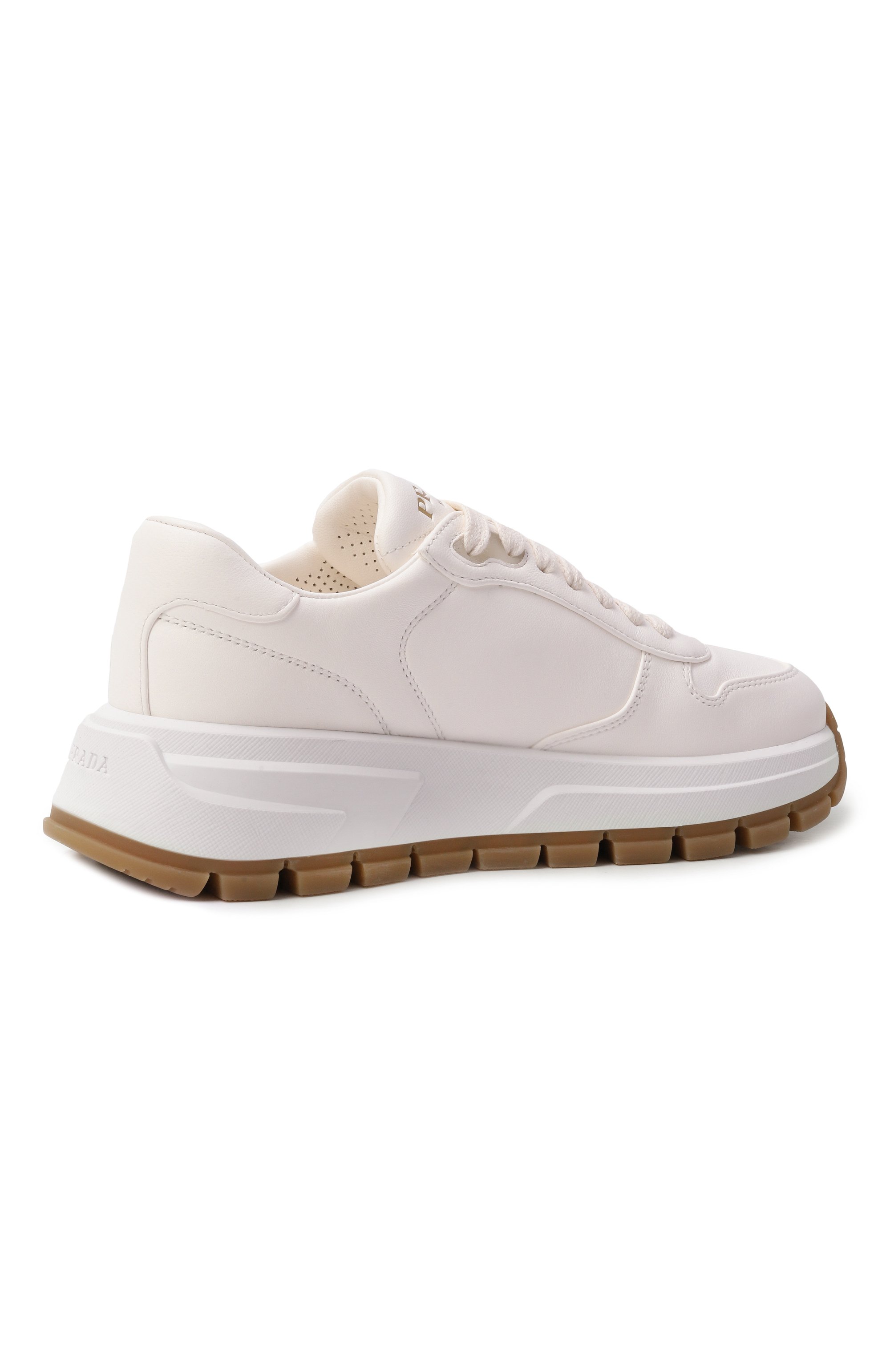 Кожаные кроссовки prax 01 PRADA, арт. 1E804M/038, фото 5