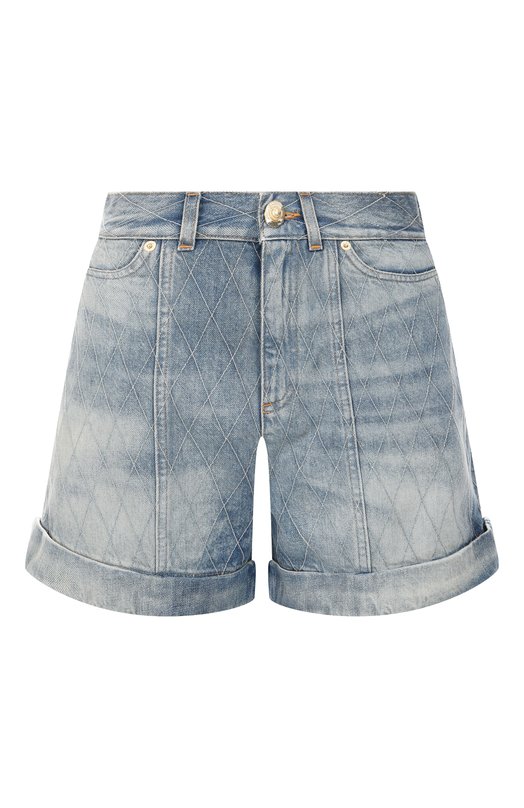 Джинсовые шорты Balmain FF1MA155/DF79 Голубой FF1MA155/DF79