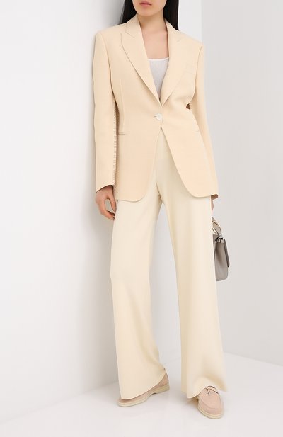 Замшевые лоферы summer charms walk LORO PIANA, арт. FAE5444, фото 2