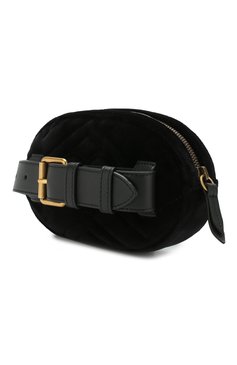 Поясная сумка gg marmont из бархата GUCCI, арт. 476434/9FRDT, фото 3