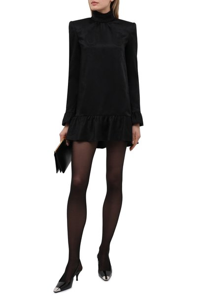 Кожаные туфли blade SAINT LAURENT, арт. 660540/0NPNN, фото 2