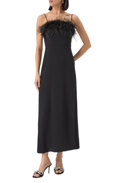 Платье с отделкой перьями LIU JO, арт. CA5317T3970, фото 3