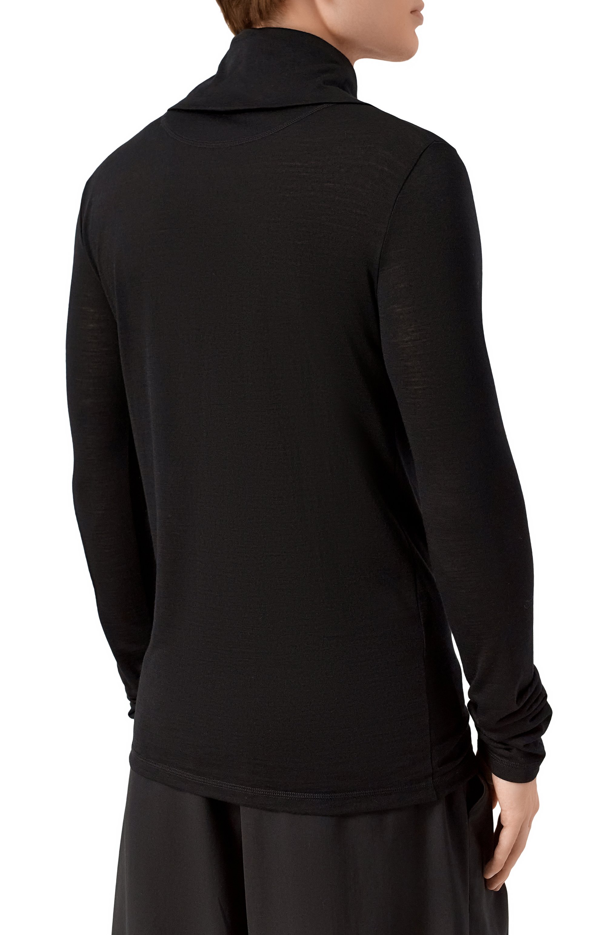 Джемпер JIL SANDER черного цвета по цене 43700 руб., арт. J47GC0021/J70021, фото 4 Джемпер JIL SANDER, арт. J47GC0021/J70021, фото 4