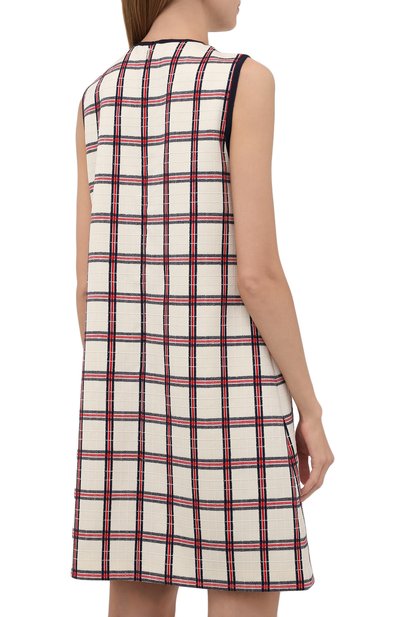 Платье из шерсти и хлопка GUCCI, арт. 657966/ZAGLI, фото 4
