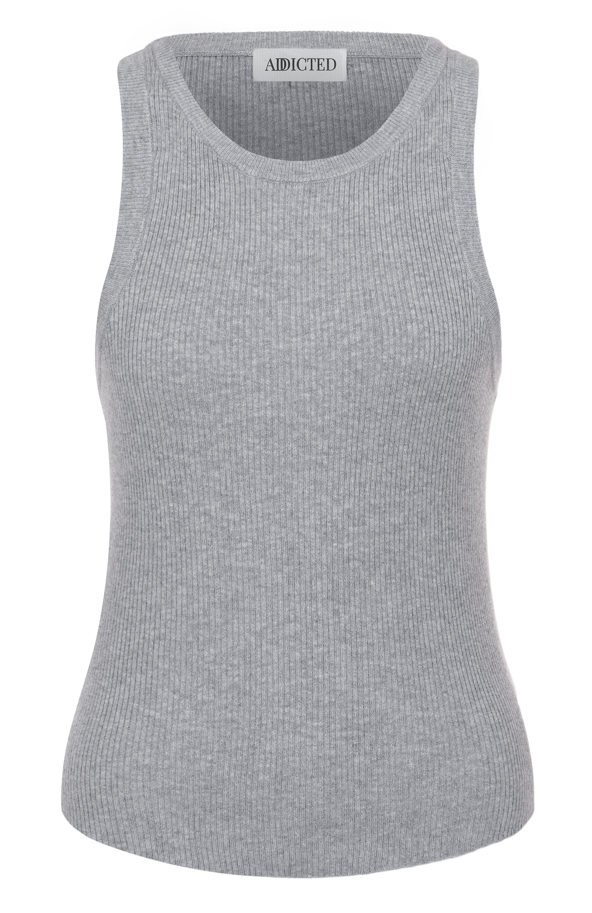 Майка из хлопка и кашемира ADDICTED, арт. MK911C, фото 1