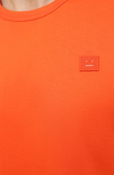 Хлопковая футболка ACNE STUDIOS, арт. 25E173/M, фото 5