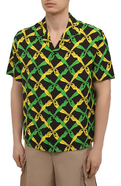 Рубашка из вискозы BOTTEGA VENETA, арт. 647380/V0G60, фото 3