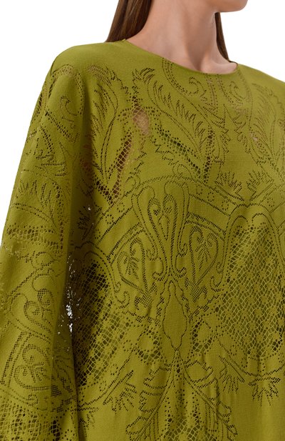 Хлопковая туника ZUHAIR MURAD, арт. SKA26347/LABL021, фото 4