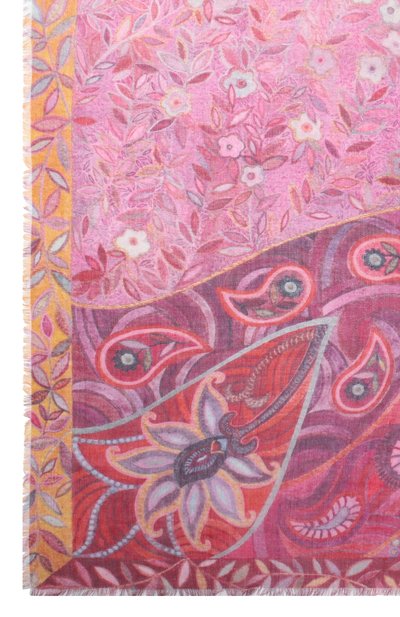 Шаль восточный орнамент из кашемира и шерсти GOURJI, арт. 91126755/4151117, фото 4