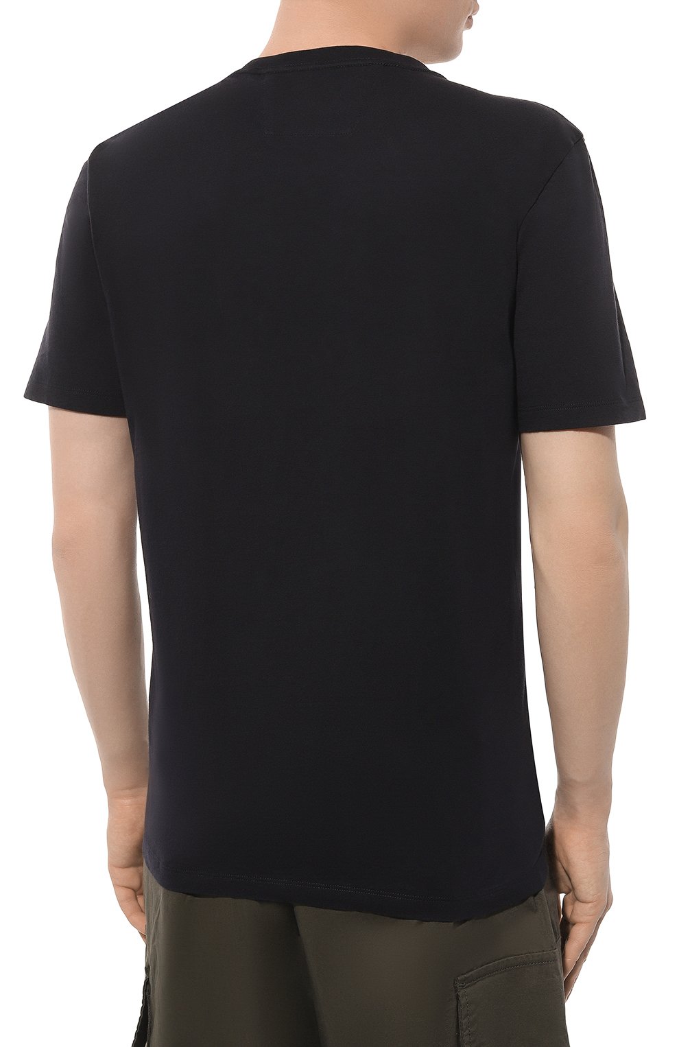 Хлопковая футболка C.P. COMPANY, арт. 16CMTS139A005100W, фото 4