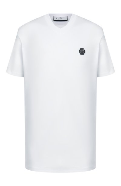 Мужская хлопковая футболка PHILIPP PLEIN, арт. AAEC MTK8745 PJY002N