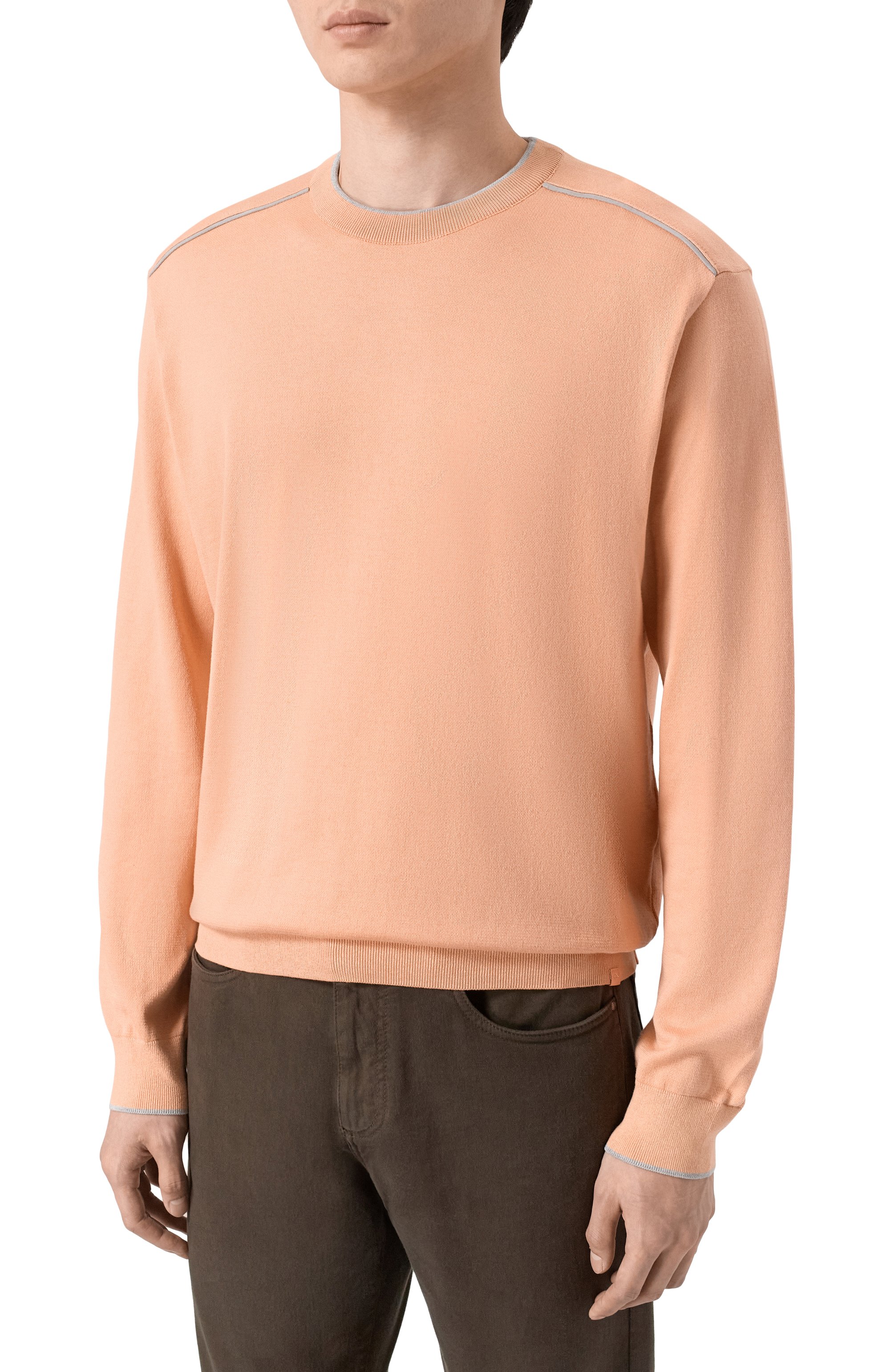 Джемпер из шелка и хлопка PAUL&SHARK, арт. 26411520, фото 3