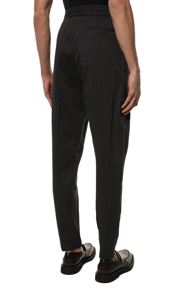 Брюки из хлопка и вискозы GIORGIO ARMANI, арт. 2SGPP0NF/T0367, фото 1