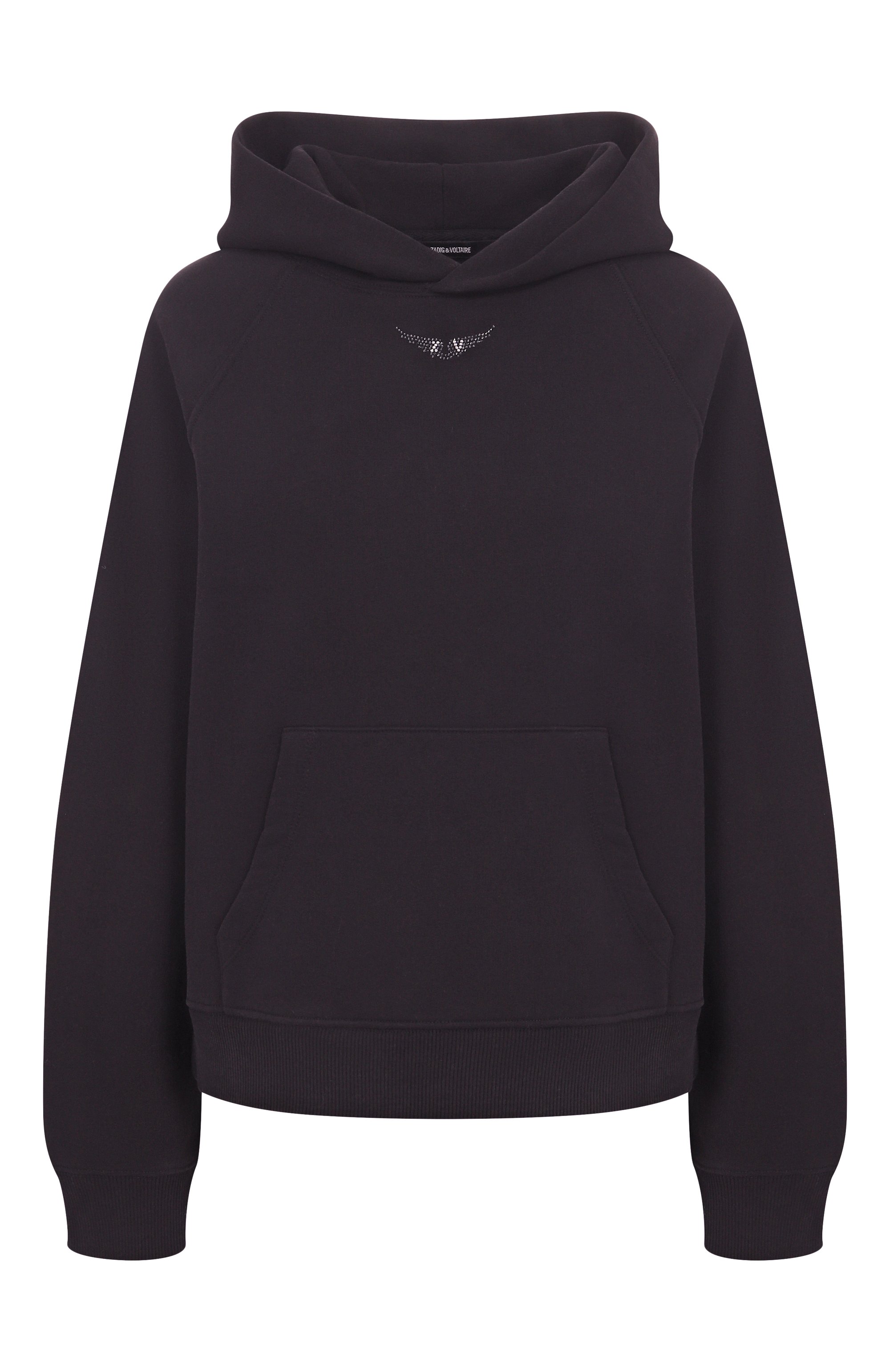 Хлопковое худи ZADIG AND VOLTAIRE, арт. JWSS00600, фото 1