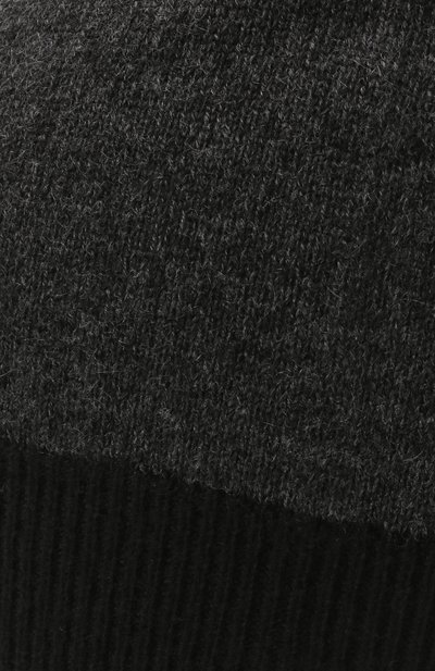 Кашемировая шапка IL BORGO CASHMERE темно-серого цвета по цене 17350 руб., арт. 57-729G0, фото 3 Кашемировая шапка IL BORGO CASHMERE, арт. 57-729G0, фото 3