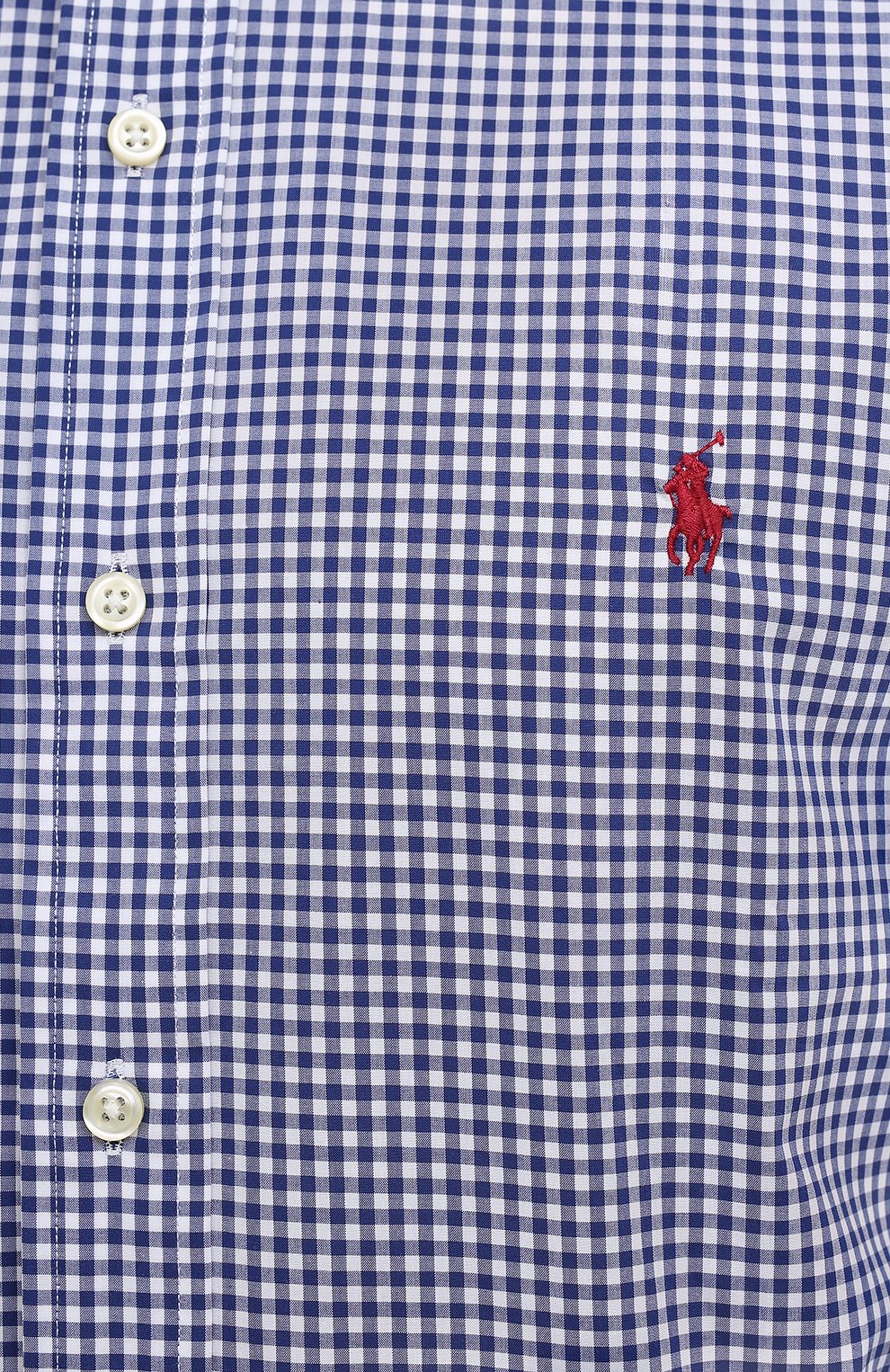 Хлопковая рубашка POLO RALPH LAUREN, арт. 710828845/4656A, фото 5