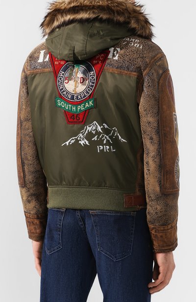 Дубленка из овчины POLO RALPH LAUREN, арт. 710761396, фото 4