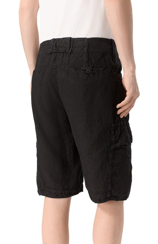 Льняные шорты Transit CFUTRCD132 Чёрный  CFUTRCD132 Фото 4