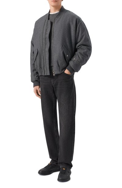 Мужские кожаные кроссовки matrix BURBERRY, арт. 8109135