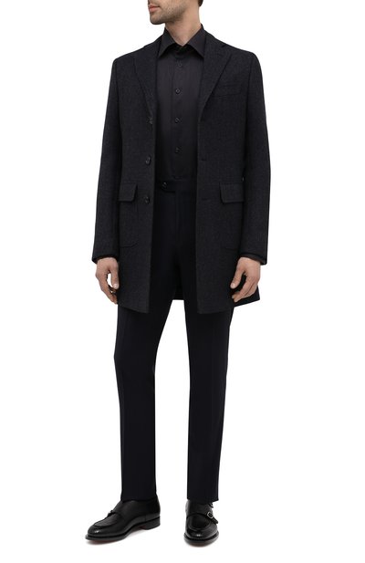 Шерстяные брюки CORNELIANI, арт. 864C05-0818537/02, фото 2