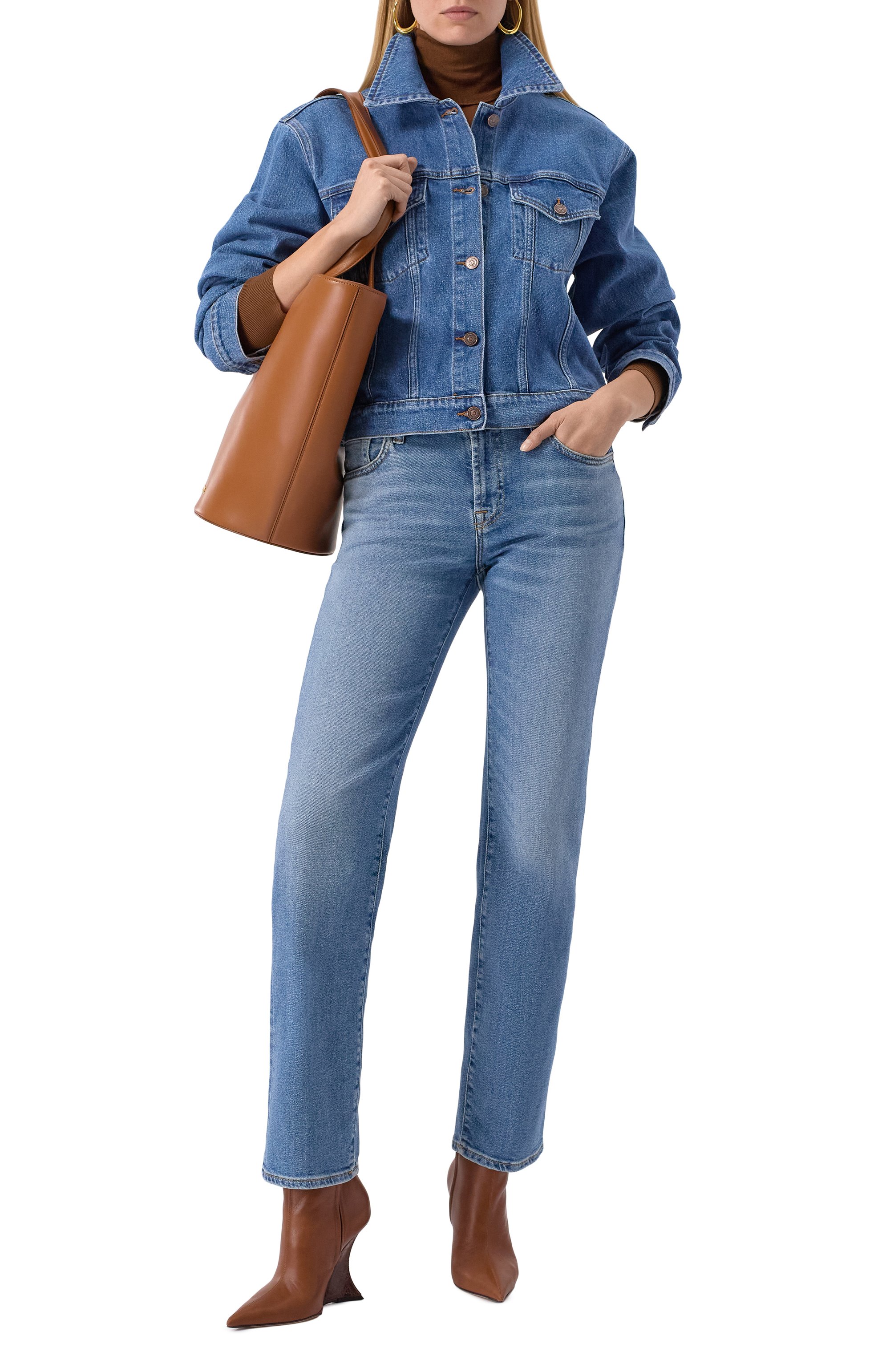 Джинсовая куртка 7 FOR ALL MANKIND, арт. 7U954C10WED, фото 2