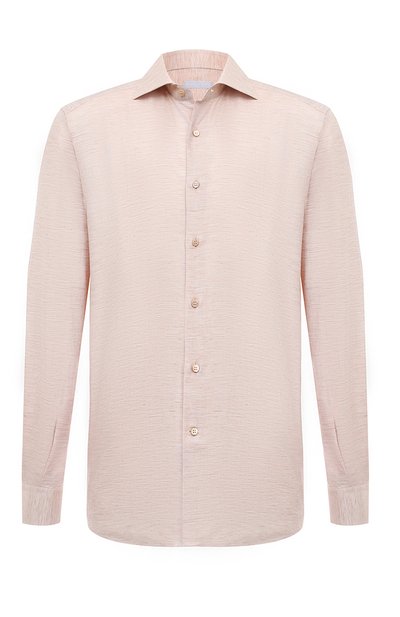 Мужская рубашка из хлопка и льна STEFANO RICCI, арт. MC001427/R2755