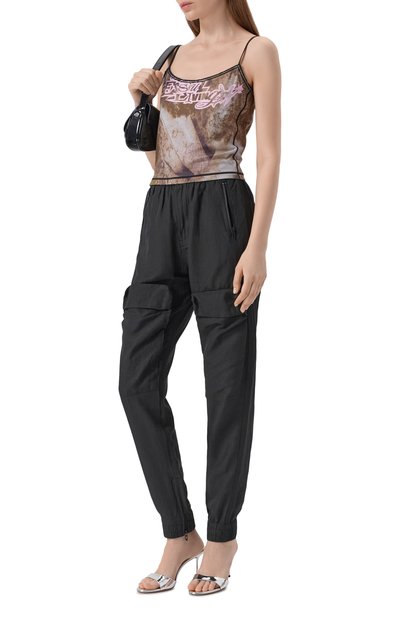 Джоггеры из вискозы DIESEL, арт. A21993/0PGBS, фото 2